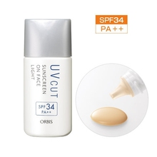日本代购ORBIS奥蜜思 透妍防晒隔离霜28mL spf34 清爽型无油控油