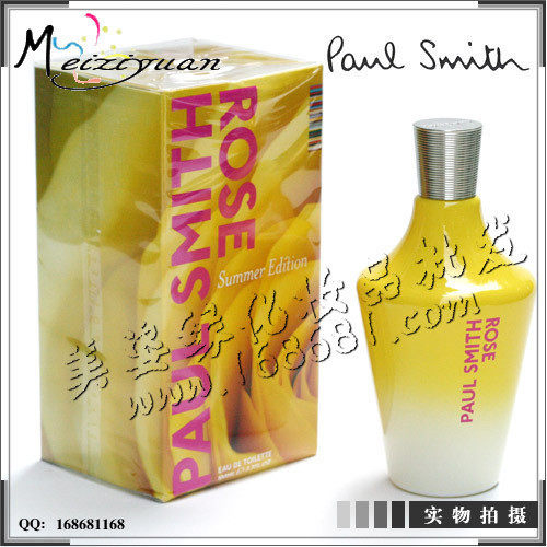 (免税正品)Paul Smith <span class=H>保罗史密</span>斯玫瑰10夏日版女香100ML包邮