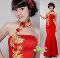 超多好评  －古典与现代完美结合修身新娘礼服