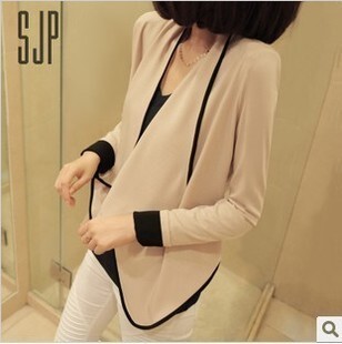  春秋装新款韩版修身薄款西服西装外套女休闲开衫短外套小夹克