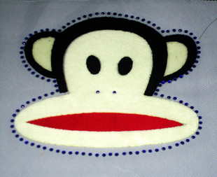 厂家直销烫钻<em>图案</em> 布贴烫钻<em>儿童</em>服饰卡通 烫钻