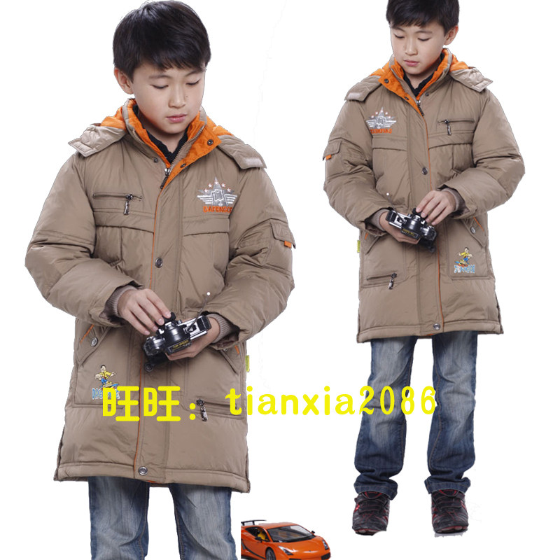 大风车儿童<em>羽绒服</em>男童<em>羽绒服</em>羽绒面包服中大童