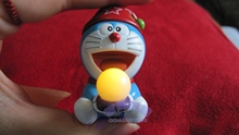 特价 机器猫大冒险水晶球感应挂链