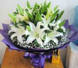 X香水百合深圳鲜花 深圳花店 宝安鲜花店 福田花店罗湖鲜花店