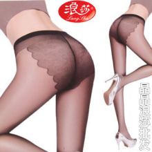 浪莎 蝴蝶档 超薄 隐形 丝袜 性感 比基尼 连裤袜 打底袜 女 正品