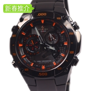  原装正品 CASIO/卡西欧 最新光能黑色6局电波男表EQW-M1100DC-1A1