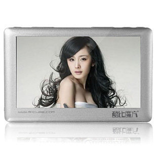 新品 酷比魔方K8T 8G 4.3寸 高清触摸MP4 FM收音TF扩展 游戏词典