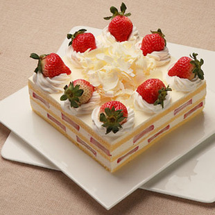  五度蛋糕 生日蛋糕 草莓巧克力 新鲜水果蛋糕 北京5环内88折 包邮