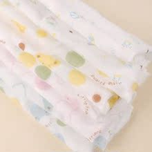宝宝必备品 西松屋细柔纯棉纱布手帕/洗澡巾/口水巾
