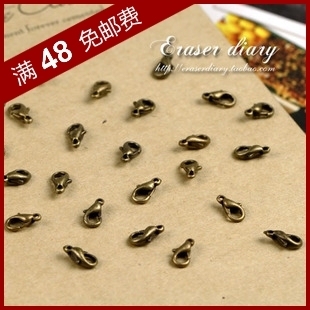  DIY饰品材料配件  合金龙虾扣 多款选