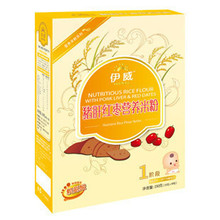 伊威猪肝红枣营养米粉动植物补铁,预防缺铁性贫血(25g*10袋)