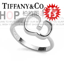 Anillo de plata de Tiffany manzana cajas de la joyería de regalo 925