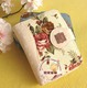 ANNASUI安娜苏钱包短款白色蔷薇花朵
