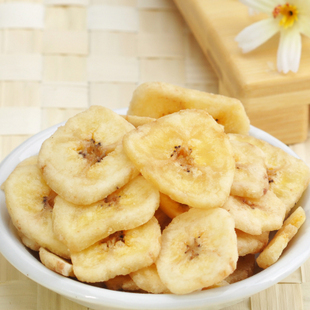  80后特价零食 菲律宾特产 原味香蕉干 香蕉片 香甜可口250g