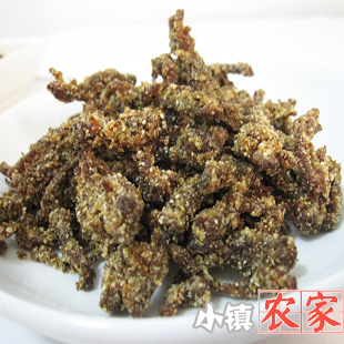  掌柜热荐新品私房菜麻辣零食，孜然牛肉条，烧烤味浓，好吃极了