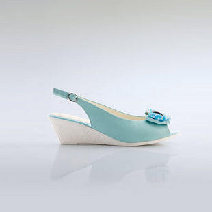 Moonbasa Sally's dream of female money shoes new summer iris wedges sandals fish mouth (038411211)