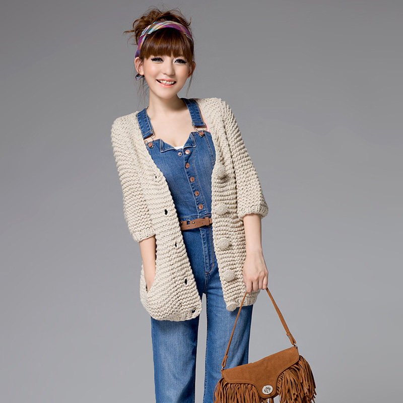 【多图】<em>手工开衫毛衣</em>棒针<em>编织</em> - <em>手工开衫毛衣</em>