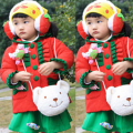 YOY0设计新年的礼服提花双层里棉超保暖棉袄大衣 6折