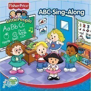 【费雪Fisher】6CD ABC英文字母歌 数字歌 英文儿歌 强烈推荐