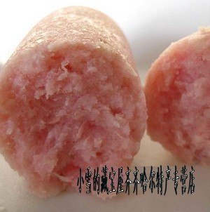  东北农村笨猪肉灌制香肠纯猪肉肠不含添加剂防腐剂纯笨猪肉肠特价