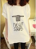 Little pig 2012 new Korean fashion loose cartoon T