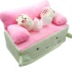 家纺-猪猪沙发纸巾盒纸巾套（粉色