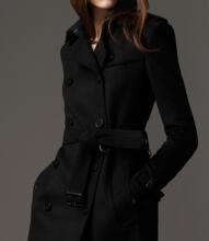 美国代购巴宝莉burberry2012新款女装 毛呢外套 长款修身37614301