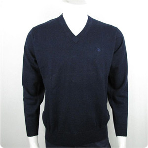 男装<em>羊绒毛衣出口</em>意大利 商务休闲 男式V领无