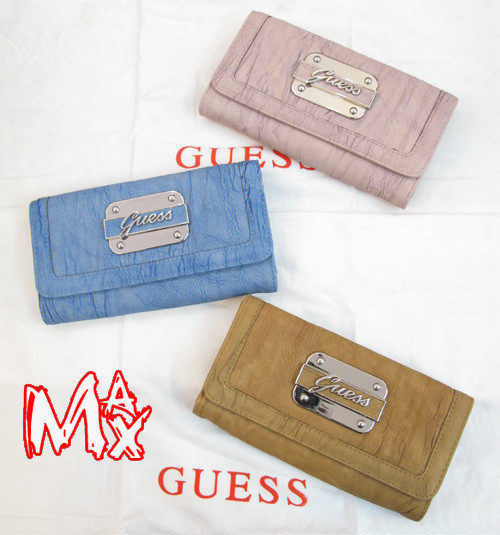 GUESS Regan Wallet 官网专柜同步正品-长款三折钱包,银包,钱夹