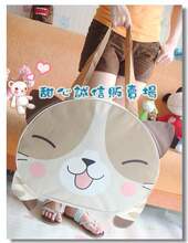 新款 超可爱开心小猫猫 单肩包手提包旅行包帆布包环保袋