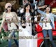镶水钻纯棉短袖T恤韩国直送水手girl白