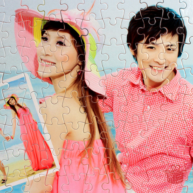 8折 21寸500片 <em>定制</em>拼图 <em>个性</em>diy<em>照片</em>拼图 <em>相片</em>