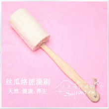 包邮 纯天然丝瓜络搓澡刷 丝瓜络插柄浴刷 绿色环保