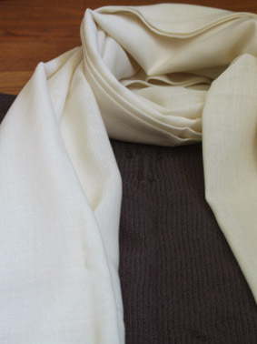 巾亚麻巾新疆罗布麻围巾 田园风情长丝巾 春夏