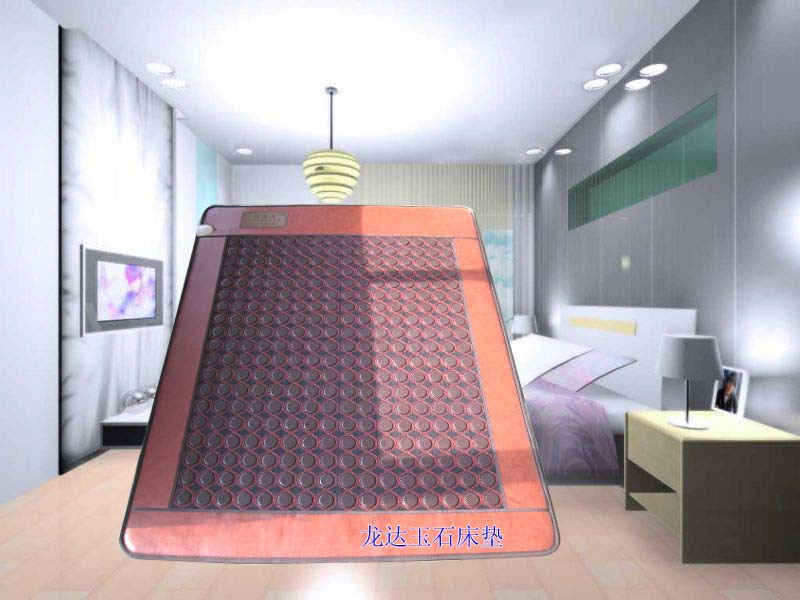 韩国理疗电热玉石床垫\/赭石床垫\/双温双控\/托马