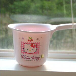 韩国进口正品 hello kitty凯蒂猫 厨房浴室多用水舀 水瓢 大