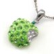 夏日必备 青苹果趣致项链