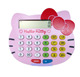 Hello kitty计算机、计算器 12位显示3色(粉)