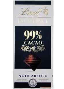 新品上市! 瑞士莲99%可可含量 黑巧克力 极致之苦！巅峰挑战