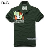 【5151m 09夏】意大利 D&G 时尚色彩翻领修