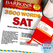 Barron 3500 words for SAT 巴朗SAT3500词 含单词卡片和高频词表