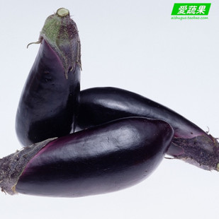  【爱蔬果】绿色食品新鲜蔬菜 紫长茄子 茄瓜 北京配送