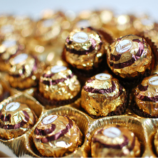  【天猫超市】土耳其原装进口 丝珑钻石简装奶油榛果夹心巧克力38g