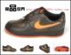 Nike Air Force1 25周年巴克利 咖啡桔 真皮复古纪念鞋