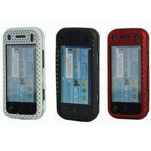 kingvieto 诺基亚 <span class=H>N97</span><span class=H>mi</span><span class=H>ni</span> 网壳 手机套 彩壳 外壳 保护壳 保护套