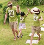 [皇冠信誉]韩国HAPPINESS亲子装短袖夏装小熊猫X006-3件126元