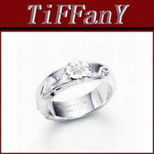 [Village] 925 anillos de plata esterlina Jufeng Tiffany (Tiffany) aumentó anillo