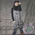  05  韩版特价热卖女装 J2216可爱时尚吊带毛衣实拍