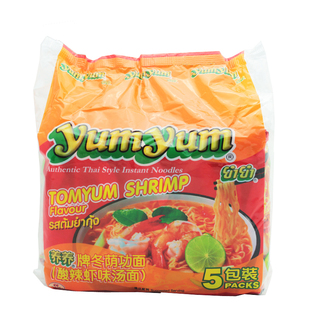  【天猫超市】泰国进口方便面 YUMYUM/养养牌冬荫功汤面 70g*5/包
