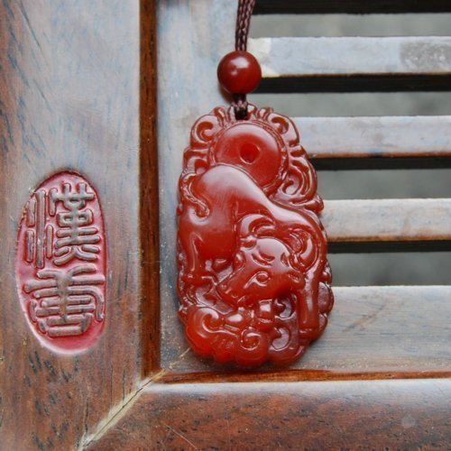 巴西红玉髓挂件 红玉髓生肖牛在类目 珠宝/钻石/翡翠/黄金, 其他天然玉石, 颈饰中 - 来自Buy2taobao.com提供专业的淘宝代购服务
